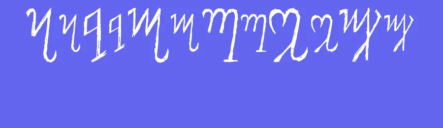 Theban Alphabet — Display Font — thumbnail 3
