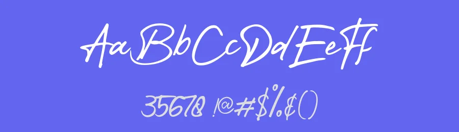 TheFighter by Sya'dan Ismail Rosyad — Script Font — thumbnail 3