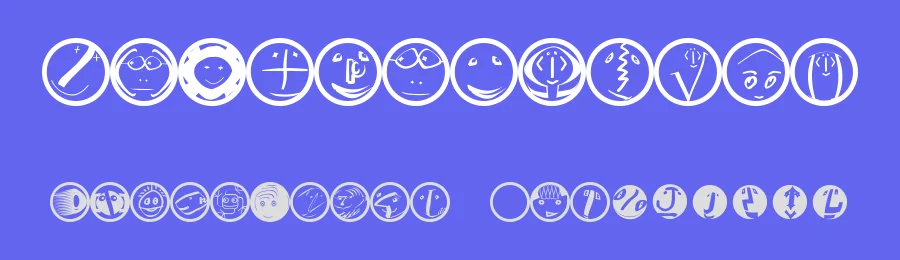 TheManyMKFacesVersionTwo — Display Font — thumbnail 3
