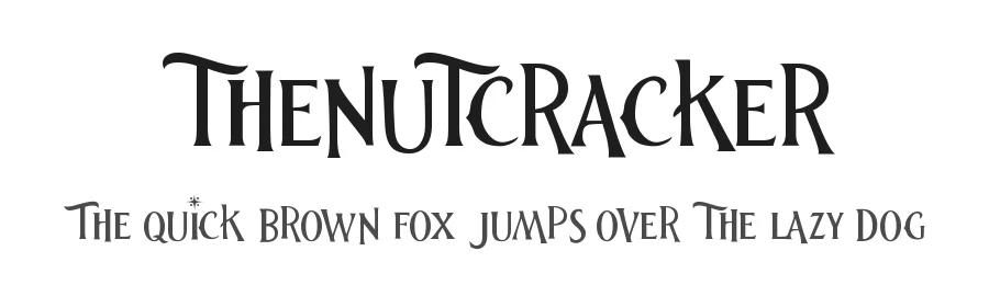 thenutcracker — Display Font