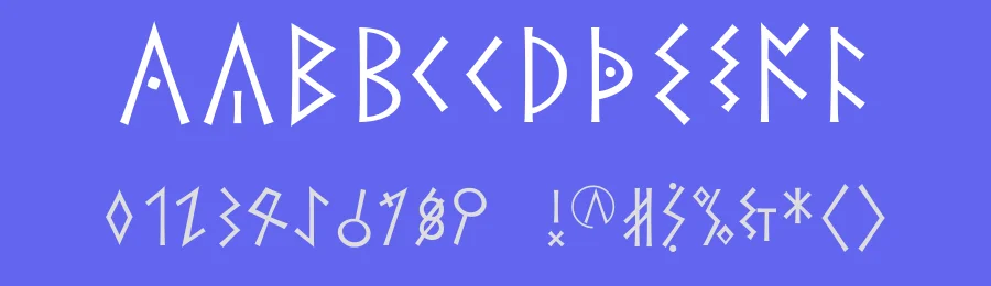 TheRomanRunesAlliance — Display Font — thumbnail 3