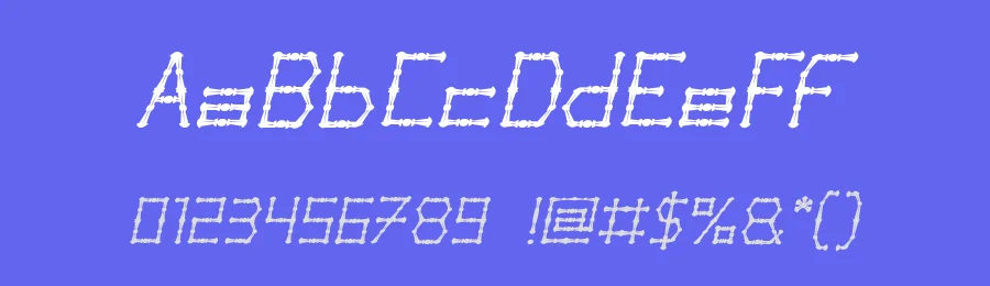 Thin Decorative Inverse by http://www.dafont.com/wino-s-kadir.d2209 — Display Font — thumbnail 3