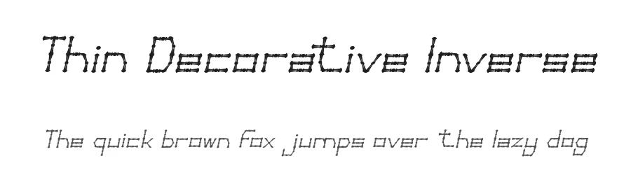 Thin Decorative Inverse by http://www.dafont.com/wino-s-kadir.d2209 — Display Font