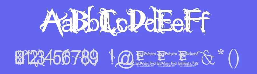 THINK ME WICKED by Tom Kolodziejski — Display Font — thumbnail 3