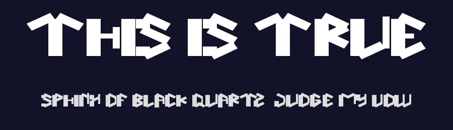 this is true by http://www.dafont.com/wino-s-kadir.d2209 — Display Font — thumbnail 2