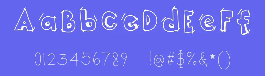 this way UP — Display Font — thumbnail 3