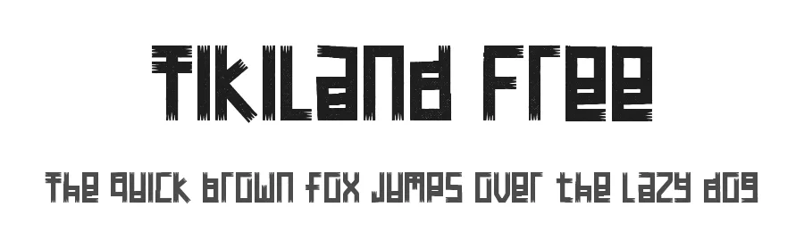 Tikiland Free by Putra novembria candra kusuma — Display Font