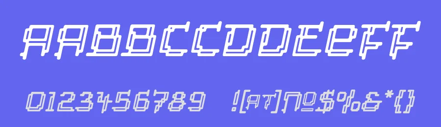 Tipi Archaic Inline by Thomas Mettendorf — Display Font — thumbnail 3
