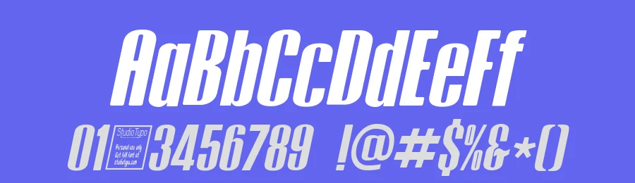 Tipo PRESS Italic — Display Font — thumbnail 3