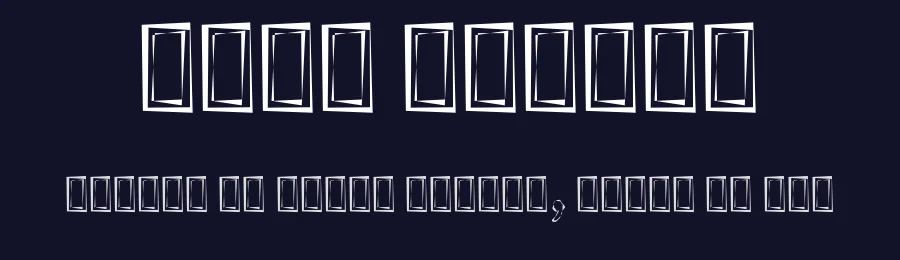 Titr Cactus — Display Font — thumbnail 2