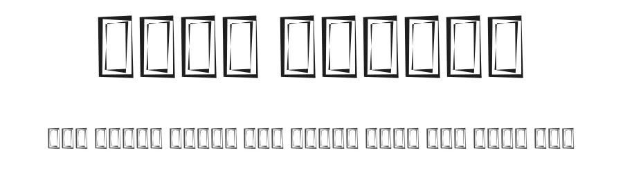 Titr Cactus — Display Font