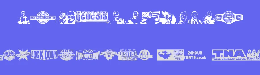 TNA Lockdown — Display Font — thumbnail 3