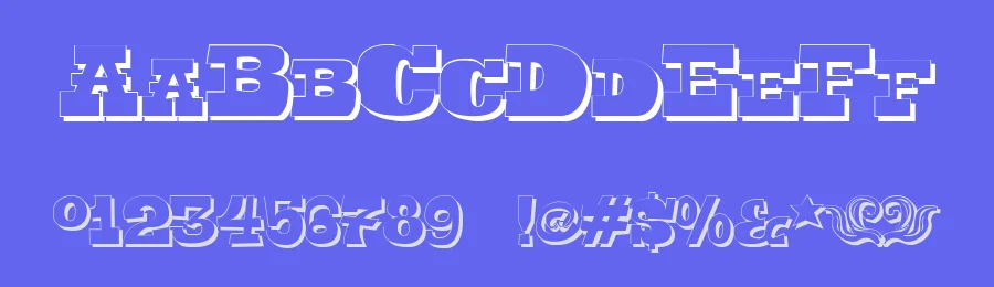 Toeris Shade by Luis Fernando Carvente — Display Font — thumbnail 3