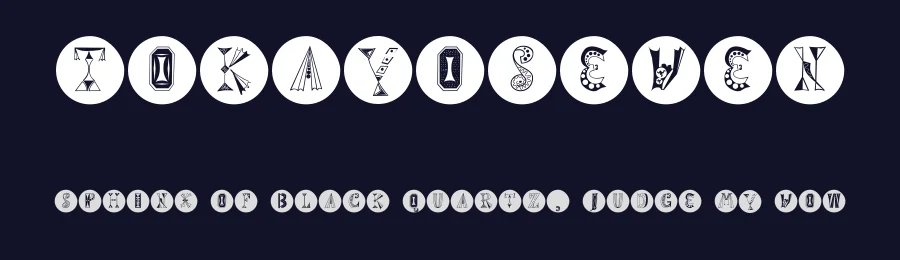 TokayOSeven — Display Font — thumbnail 2