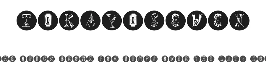 TokayOSeven — Display Font