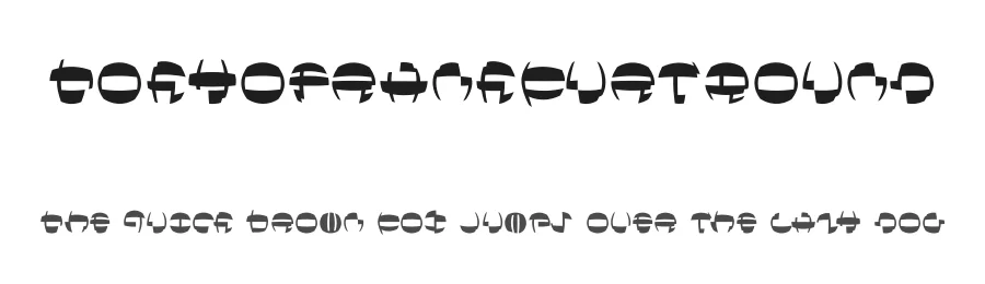 TokyoFrankfurtRound — Display Font