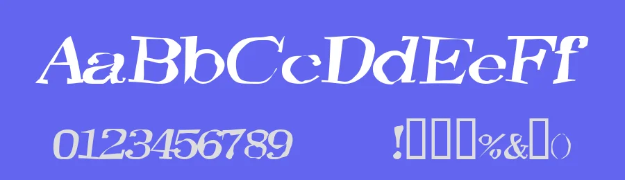 TooneyLunes Bold — Display Font — thumbnail 3