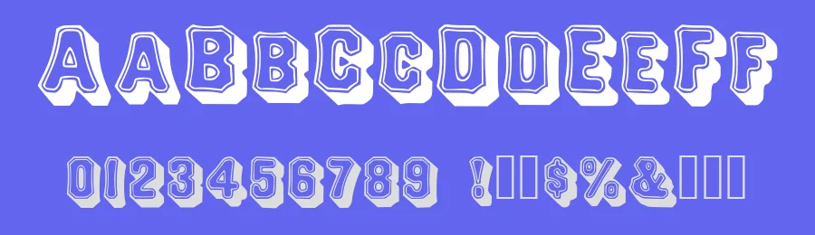 Topsquare — Display Font — thumbnail 3