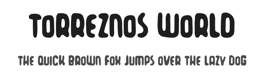 Torreznos World by Woodcutter Manero — Display Font