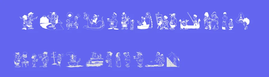 Tourists — Display Font — thumbnail 3