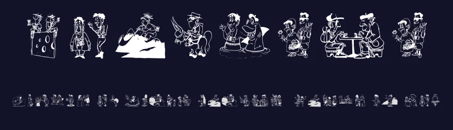 Tourists — Display Font — thumbnail 2