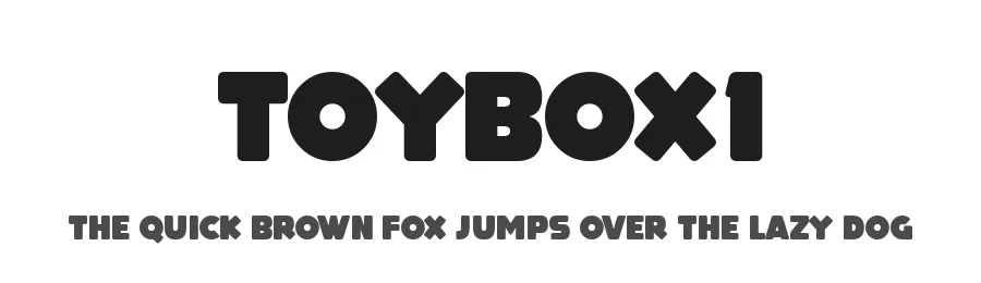 ToyBox1 — Display Font