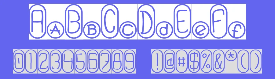 TPF Vacuous Negative — Display Font — thumbnail 3