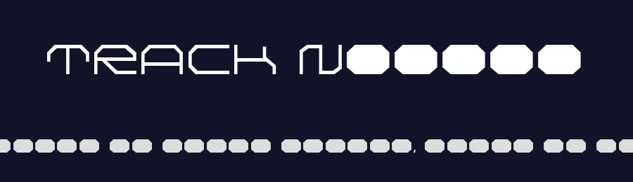 TRACK Normal — Display Font — thumbnail 2