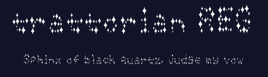trattorian REG — Display Font — thumbnail 2