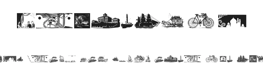 TravelEtc β Display Font
