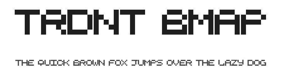 trdnt bmap β Display Font