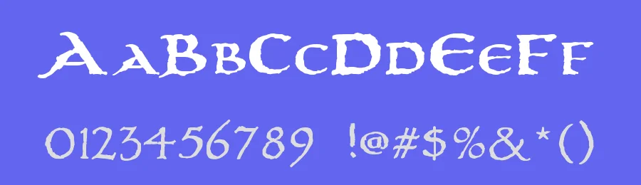 treasurehunt — Display Font — thumbnail 3
