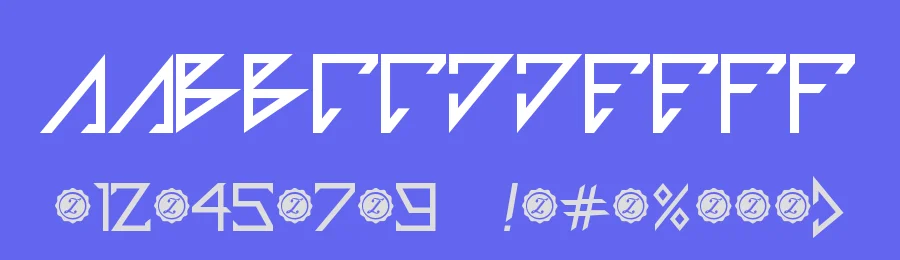 TRG Zilap by Juan Guillermo Navarro Barrios ( Juancho Navarro) — Display Font — thumbnail 3