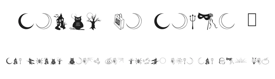 Trick or Treat 2 by Jess Latham — Display Font