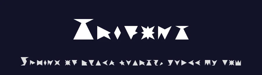 Trifont by Artwox — Display Font — thumbnail 2