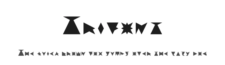 Trifont by Artwox — Display Font