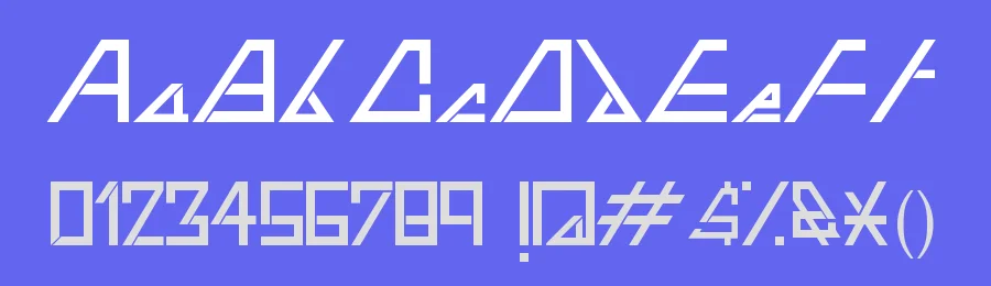 Tringo — Display Font — thumbnail 3