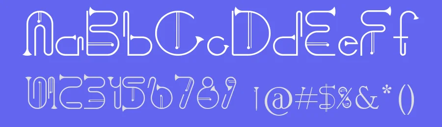 Trombone — Display Font — thumbnail 3