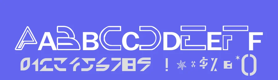 TRON1 — Display Font — thumbnail 3