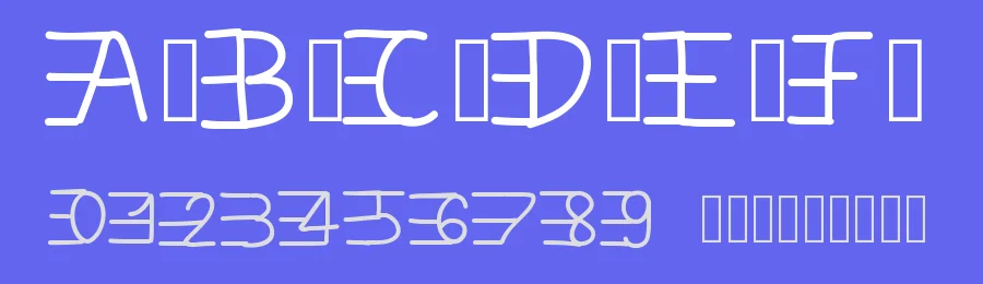 trouverlecode — Display Font — thumbnail 3
