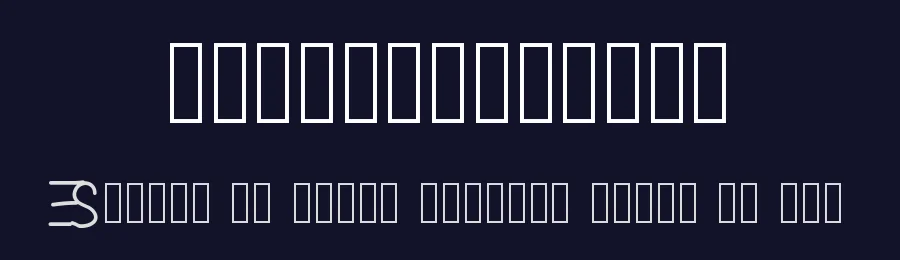 trouverlecode — Display Font — thumbnail 2