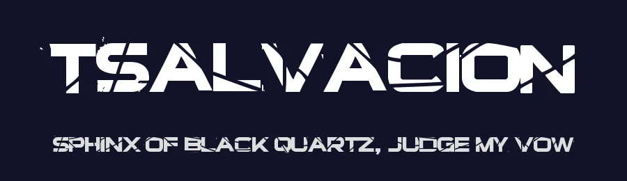 TSalvacion — Display Font — thumbnail 2