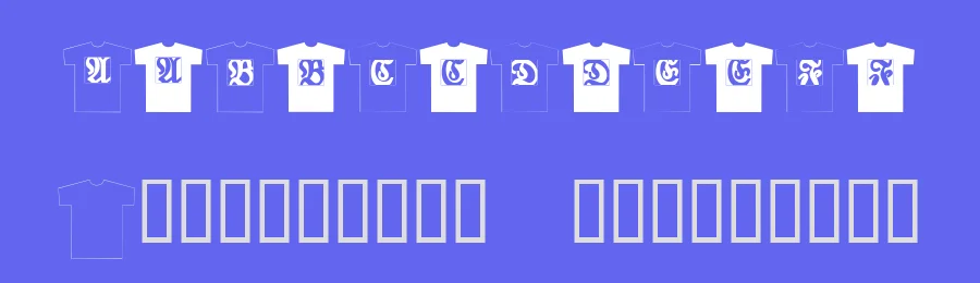 TshirtsForFrax — Display Font — thumbnail 3