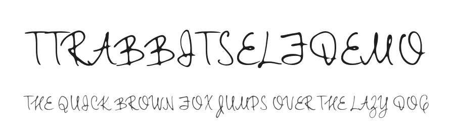 TTRabbitsElfDEMO by TypeType — Display Font
