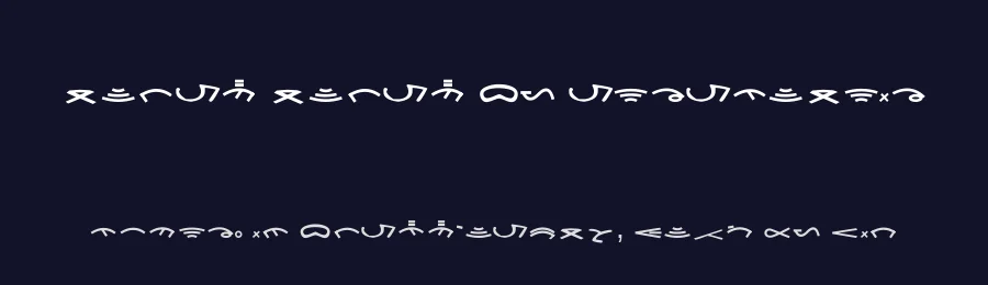 Tulak Tulak By AINasution by Mr NastZz — Display Font — thumbnail 2