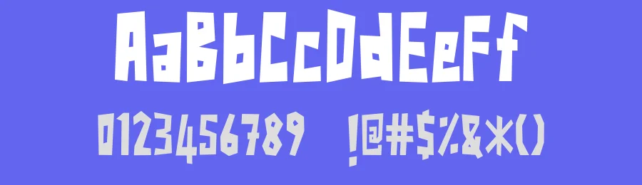 Tumpor Le Komer — Display Font — thumbnail 3