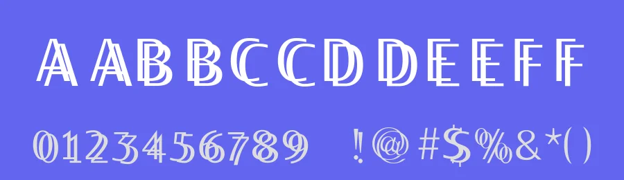 TwilightCaps — Display Font — thumbnail 3