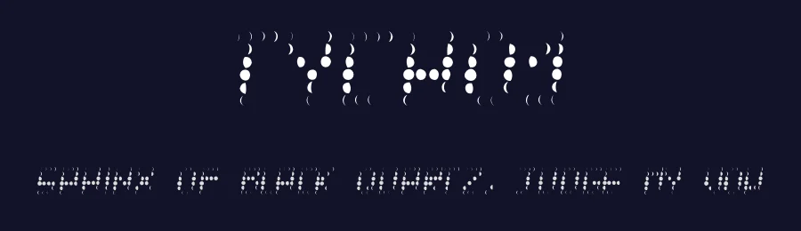 TYCHO1 by Charles Nolan — Display Font — thumbnail 2