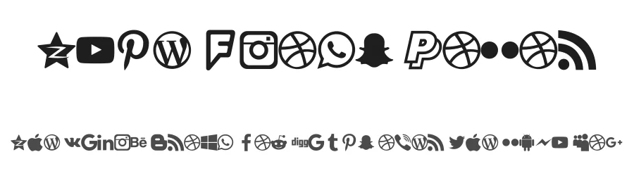 Type Icons Color by el-harrak.blogspot.com : darrati10@gmail.com — Display Font