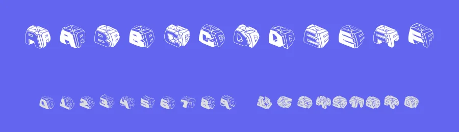 TypeBoxesRoundedTwo — Display Font — thumbnail 3